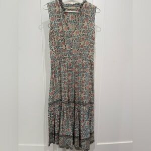 Ulla Johnson Multicolor Floral Maxi Dress